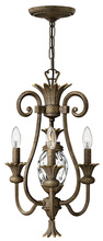 Hinkley 4103PZ - Hinkley Lighting Plantation Series 4103PZ Mini-Chandelier