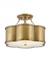 Hinkley 4444HB - Hinkley Lighting Chance Series 4444HB Semi-Flush