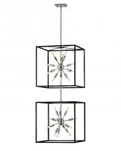 Hinkley 46316BLK-PN - Hinkley Lighting Lisa McDennon Collection &#34;Aros&#34; Series 46316BLK-PN Pendant/Lantern