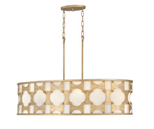 Hinkley 4738BNG - Hinkley Lighting Carter Series 4738WBZ Linear Pendant/Chandelier