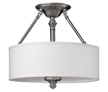 Hinkley 4791BN - Hinkley Lighting Sussex Series 4791BN Semi-Flush