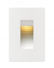 Hinkley 58504SW - Hinkley Lighting Step Light Series "Luna" 58504SW Line-Voltage LED Step Light