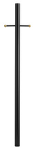 Hinkley 6663TK - Hinkley Lighting 6663TK 7' Direct Burial Post with Photocell and Ladder Rest