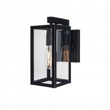 ELK Home 1185-MB-CL - Capture 11&#39;&#39; High 1-Light Outdoor Sconce - Matte Black