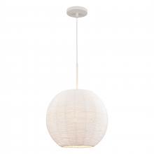 ELK Home 52255/1 - Sophie 14&#39;&#39; Wide 1-Light Pendant - White Coral