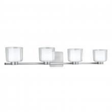 ELK Home 5334-BN-CL - Alexus 34&#39;&#39; Wide 4-Light Vanity Light - Brushed Nickel