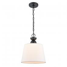 ELK Home 68264/1 - Kistler 12&#39;&#39; Wide 1-Light Pendant - Charcoal