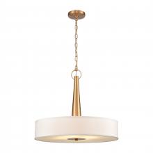 ELK Home 89845/4 - Leo 22&#39;&#39; Wide 4-Light Pendant - Brushed Gold