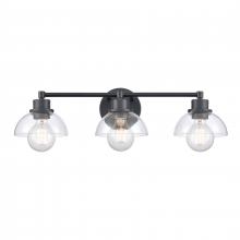 ELK Home 89902/3 - Julian 24&#39;&#39; Wide 3-Light Vanity Light - Matte Black