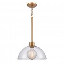 ELK Home 89915/1 - Julian 14&#39;&#39; Wide 1-Light Pendant - Brushed Gold