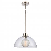 ELK Home 89925/1 - Julian 14&#39;&#39; Wide 1-Light Pendant - Polished Nickel