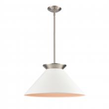 ELK Home 89994/1 - Cavendish 20&#39;&#39; Wide 1-Light Pendant - Brushed Nickel