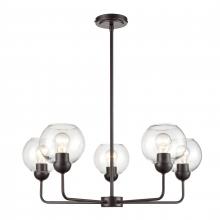 ELK Home CN280527 - Boman 28&#39;&#39; Wide 5-Light Chandelier - Oil Rubbed Bronze