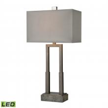 ELK Home D4687-LED - Courier 32&#39;&#39; High 1-Light Table Lamp - Pewter - Includes LED Bulb