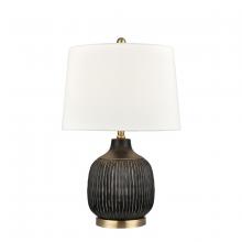 ELK Home H0019-9492 - Knighton 24&#39;&#39; High 1-Light Table Lamp - Antique Black