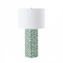 ELK Home H0809-11884-LED - Etten 27&#39;&#39; High 1-Light Table Lamp - Green - Includes LED Bulb