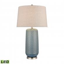 ELK Home S0019-9484-LED - Dawlish Bay 31&#39;&#39; High 1-Light Table Lamp - Blue - Includes LED Bulb